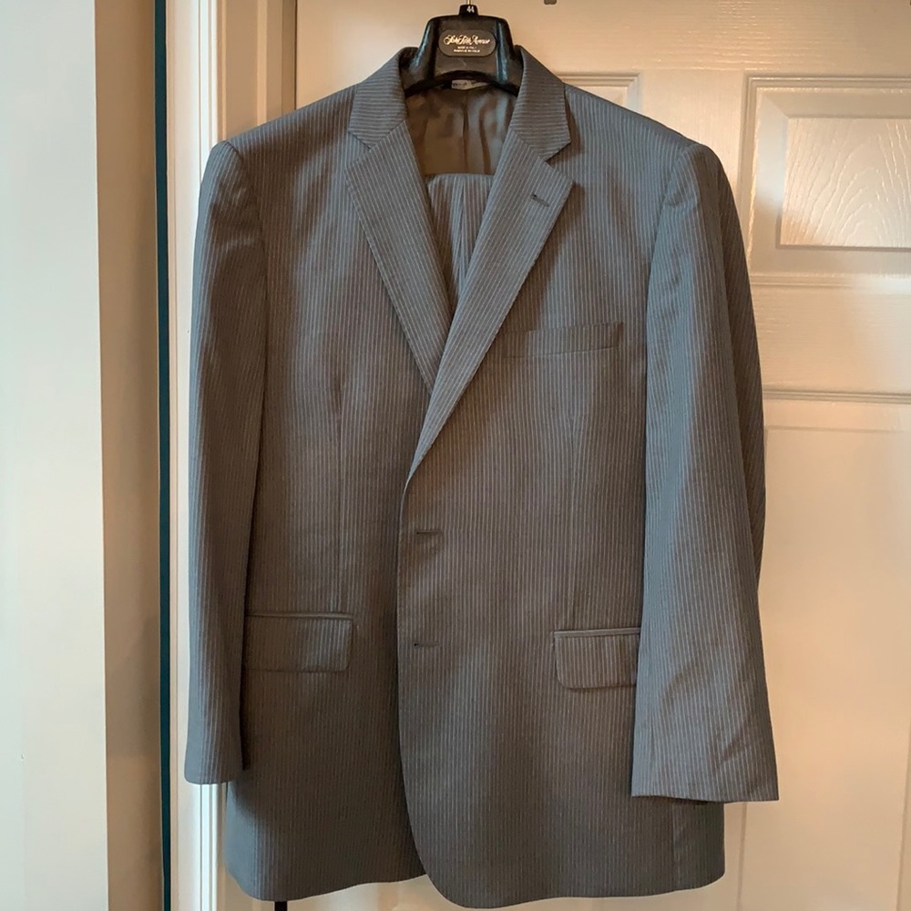 Saks Made in Italy Suit (Ermenegildo Zegna)